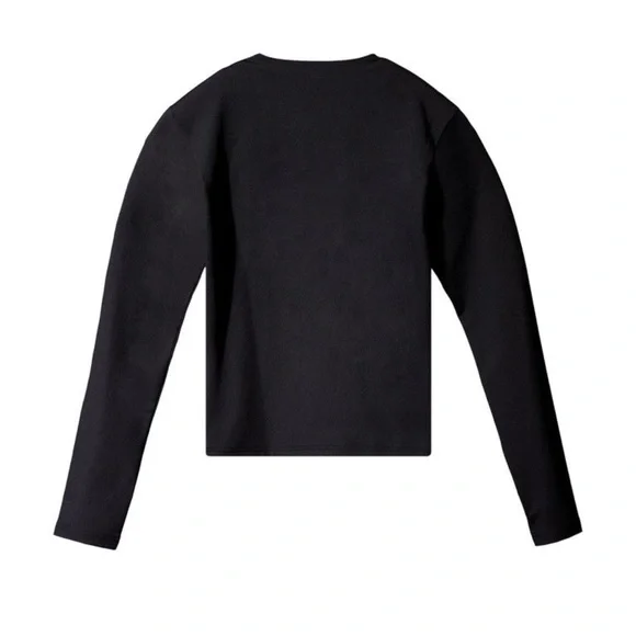 YeezyxGap engineered by Balenciaga long sleeve second skin top in black - Picture 2 of 4